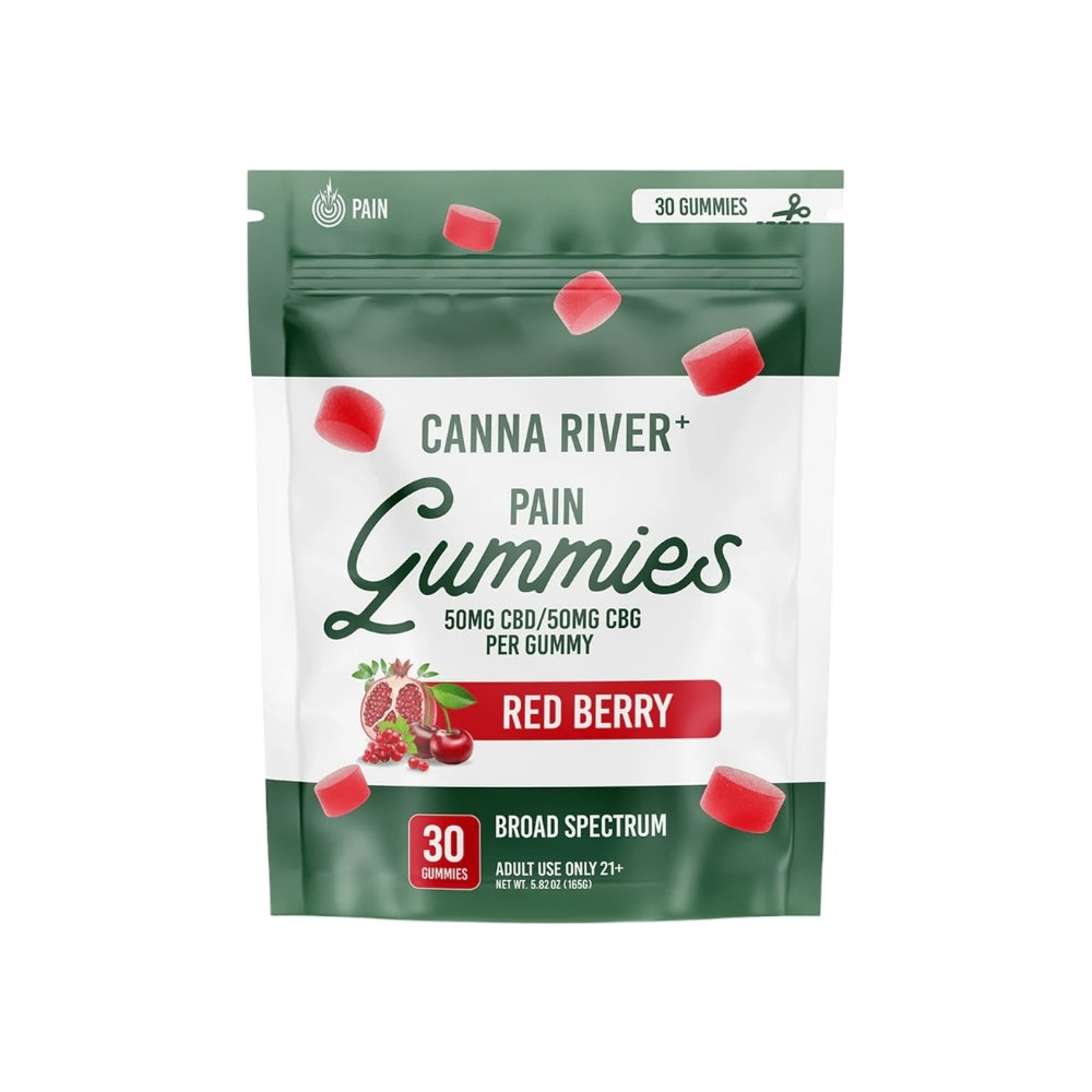 Canna River Pain Gummies | 30 Count