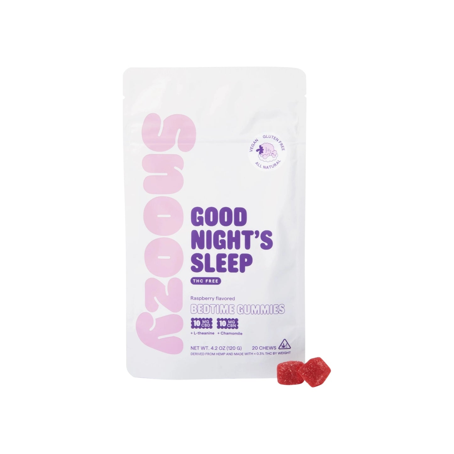 Snoozy CBD + CBN Bedtime Gummies | (20ct) 400mg