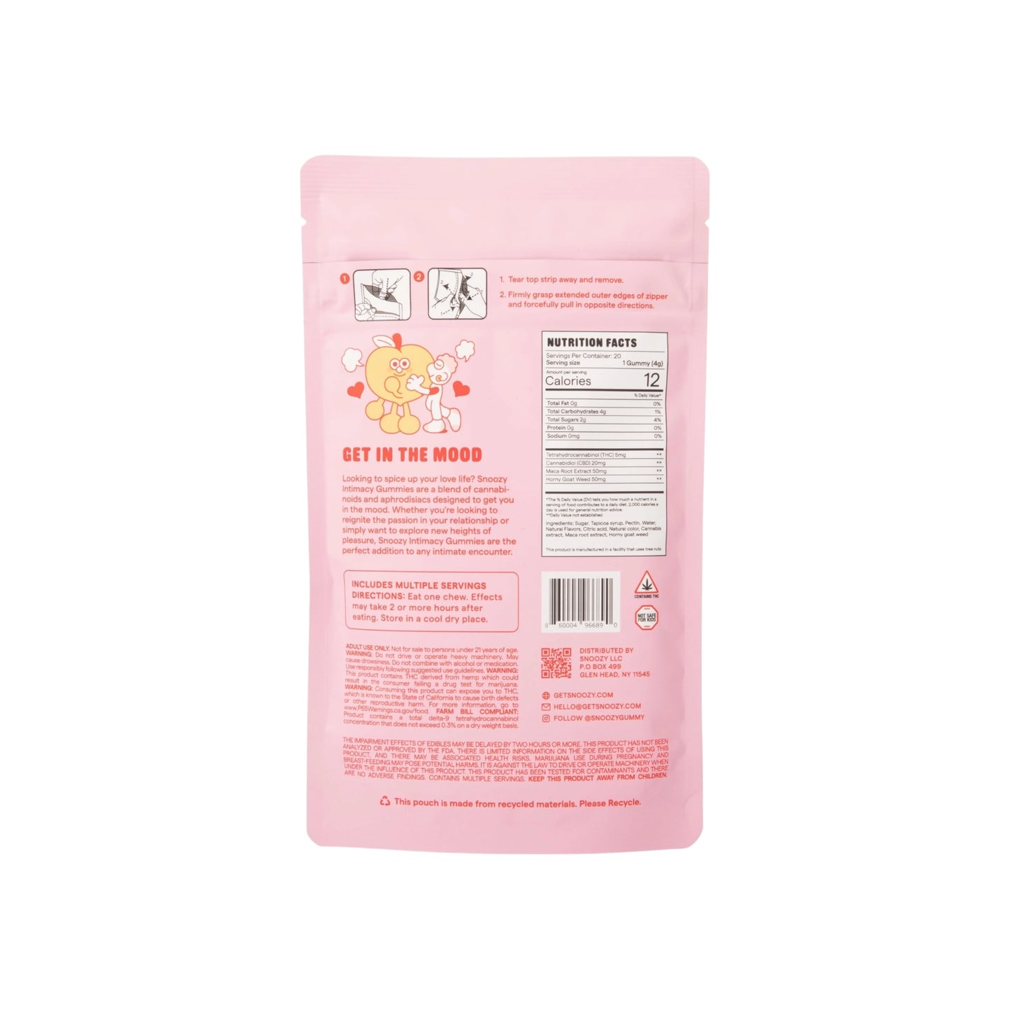 Snoozy Intimacy Gummies | (20ct) 500mg