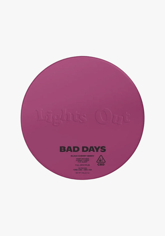 Bad Days Lights Out CBD + CBN Gummies | 450mg