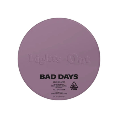 Bad Days Lights Out CBD + CBN Gummies | 450mg