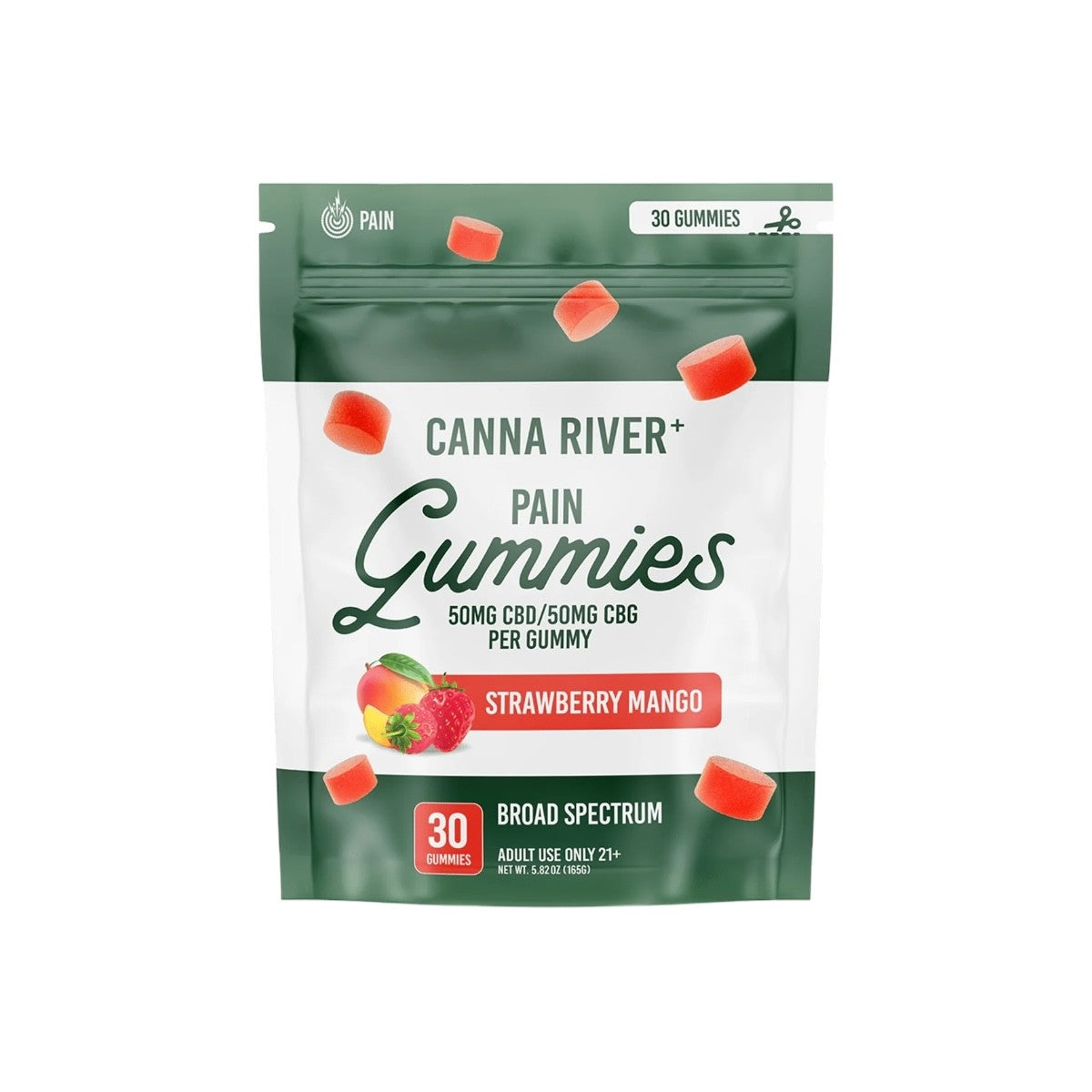 Canna River Pain Gummies | 30 Count